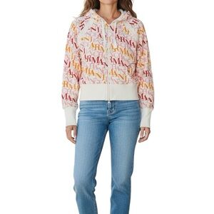 Armani Exchange Women's Multicolor Logo Hoodie